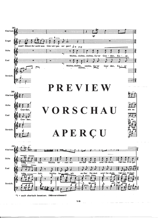 Produktgalerie: Seite 20 von 21 Die wundersame Mär von Ochs und Esel, Partitur , , (Soli, Gemischter Chor, Instrumente)