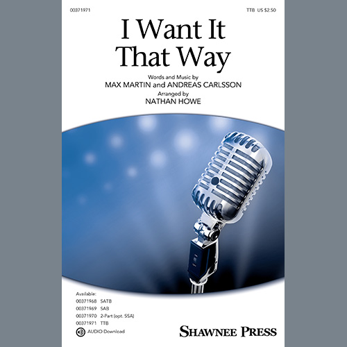 cover: I Want It That Way (arr. Nathan Howe), Backstreet Boys, Chor