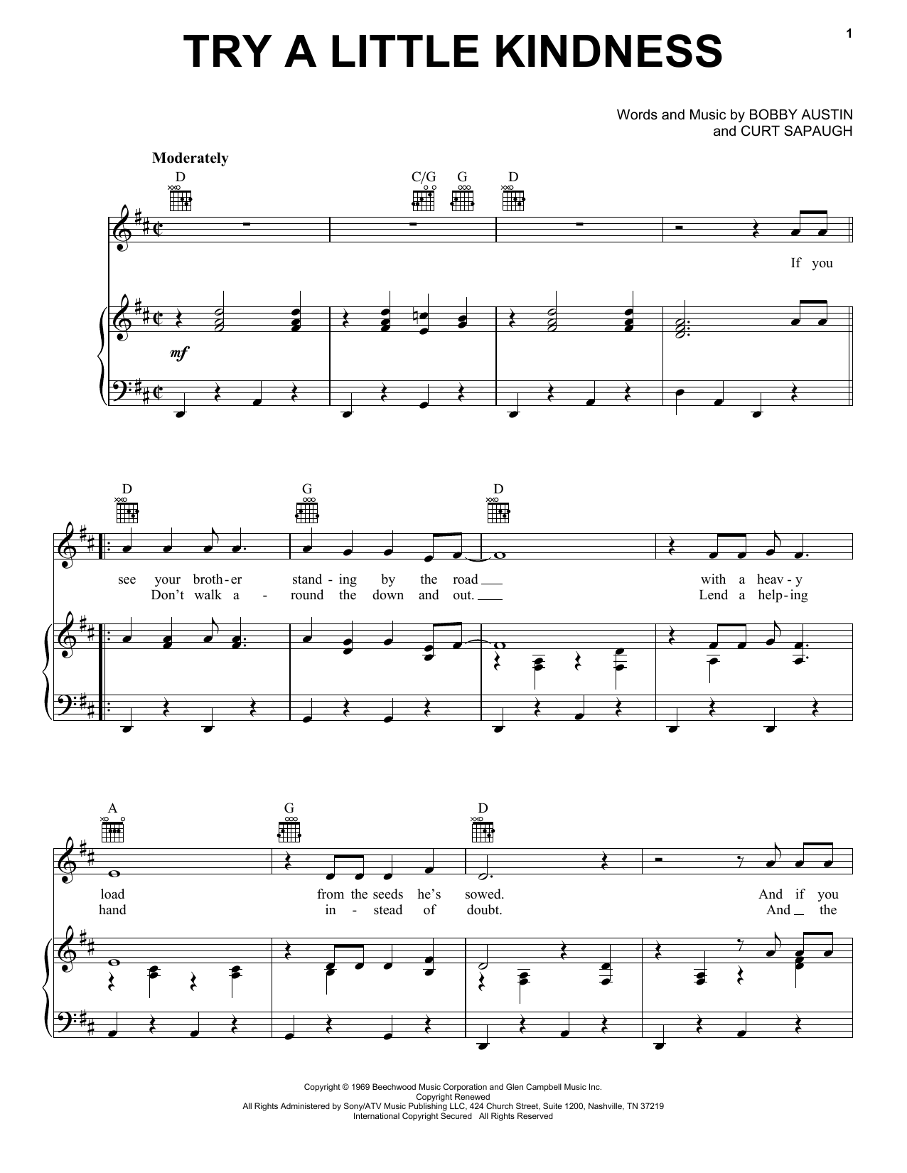 Produktbild zu: Try A Little Kindness