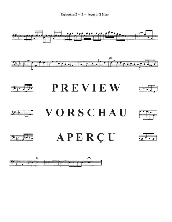 Product gallery: Page 15 of 18 Fugue in G Minor (Little) , ,  (Tuba Quartett EETT)