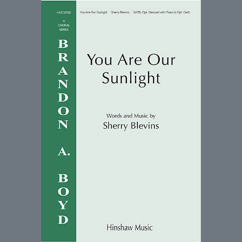 cover: You Are Our Sunlight, Sherry Blevins, Chor
