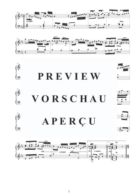 Produktgalerie: Seite 3 von 11 Cembalo Sonate Nr. 5 in C-Moll Op.1, , Cembalo/Klavier Solo