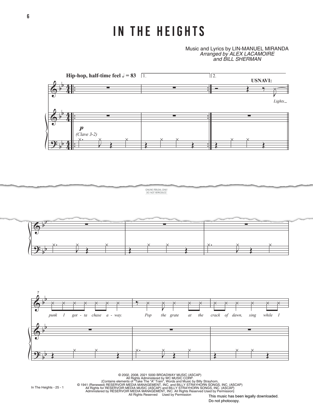 Product gallery: Page 1 of 1 In The Heights, Lin-Manuel Miranda