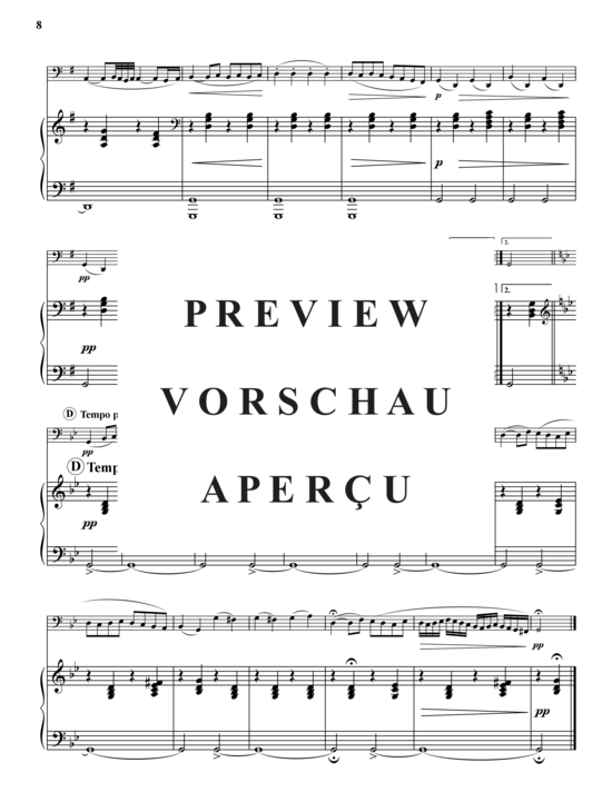 Product gallery: Page 9 of 17 Suite of Dances 5 Sätze , , (Tuba Quartet: 2x baritone, 2xtuba + piano)