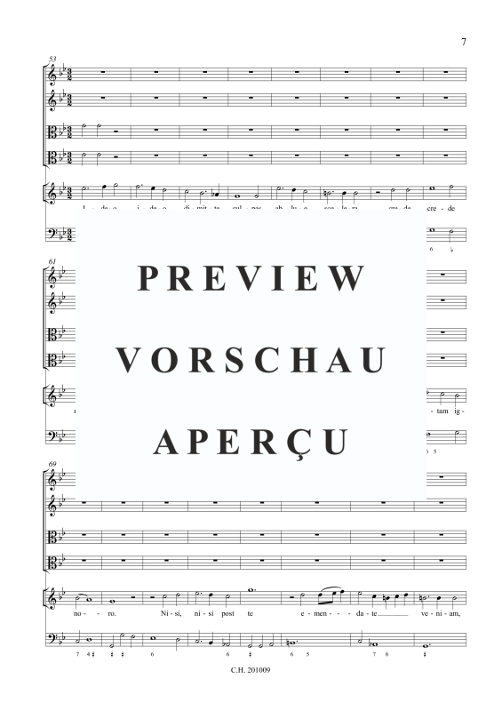 gallery: O anima iam veni, , (Gemischtes Ensemble Canto, Alto, 2 Violinen, 2 Violen und BC)