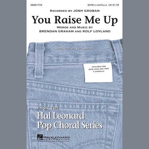 Produktbild zu: You Raise Me Up (arr. Ed Lojeski)