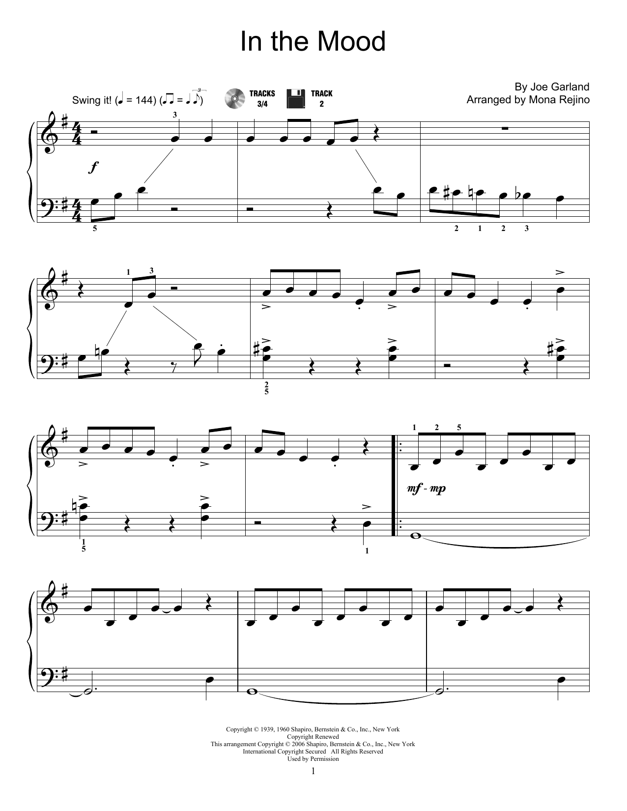 Product gallery: Page 1 of 1 In The Mood, Glenn Miller & His Orchestra