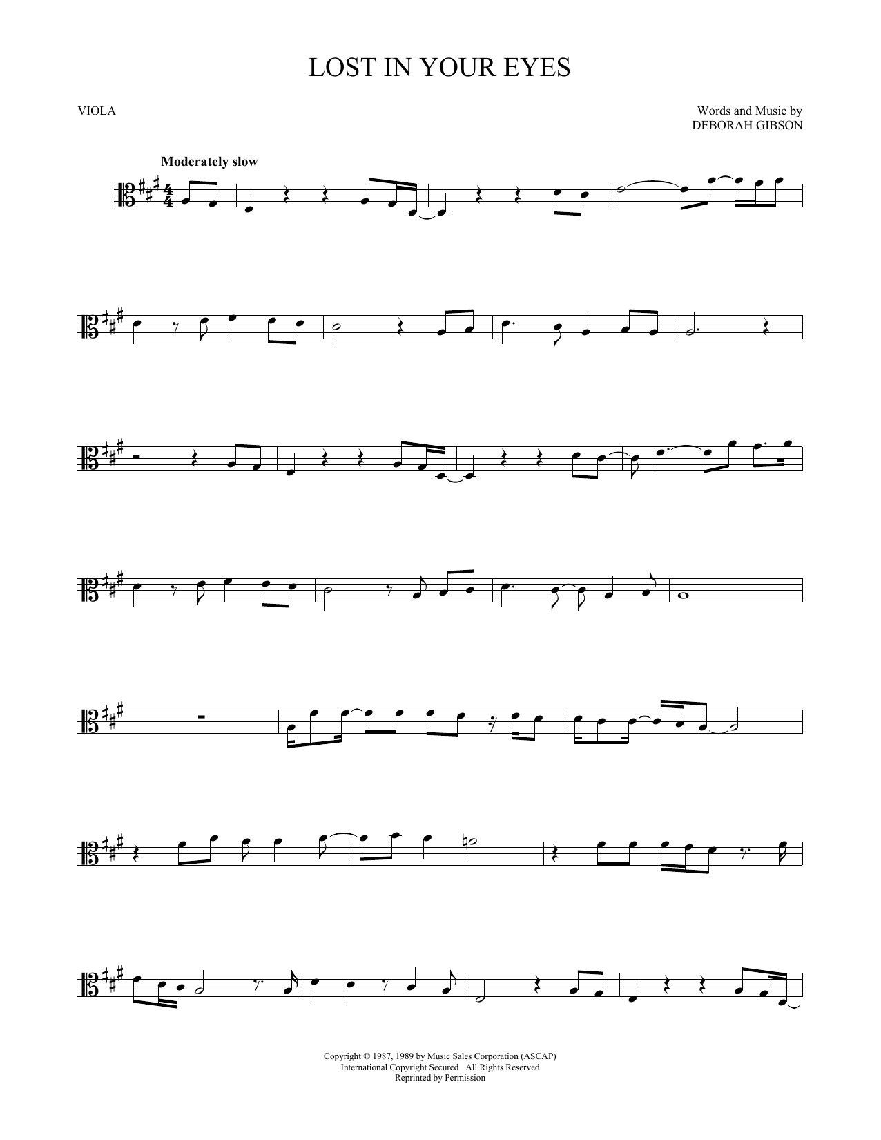 Product gallery: Page 1 of 1 Lost In Your Eyes, Debbie Gibson