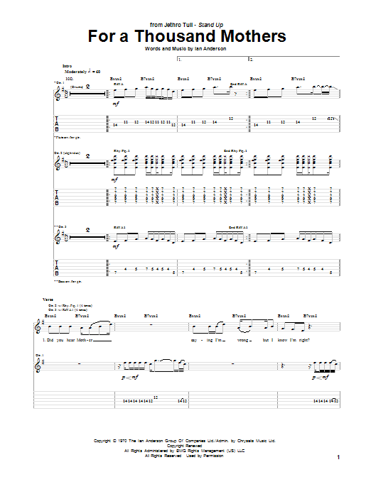 Produktbild zu: For A Thousand Mothers