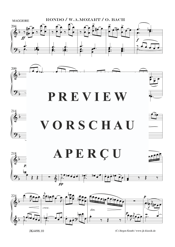 Produktgalerie: Seite 11 von 11 Rondo (Ohne KV), , Klavier Solo
