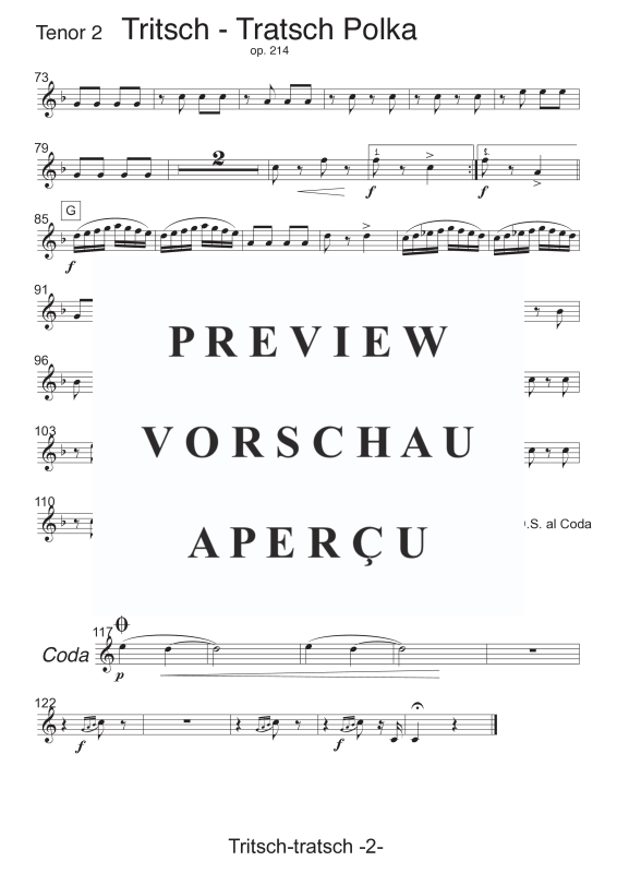 Produktgalerie: Seite 10 von 11 Tritsch-Tratsch, , Saxophon Quintett