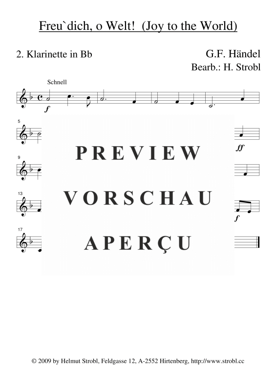 gallery: Joy to the World, , Klarinettenquartett