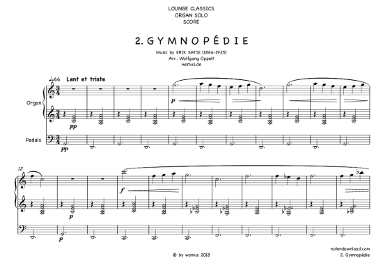 Gymnopédie Nr. 2 