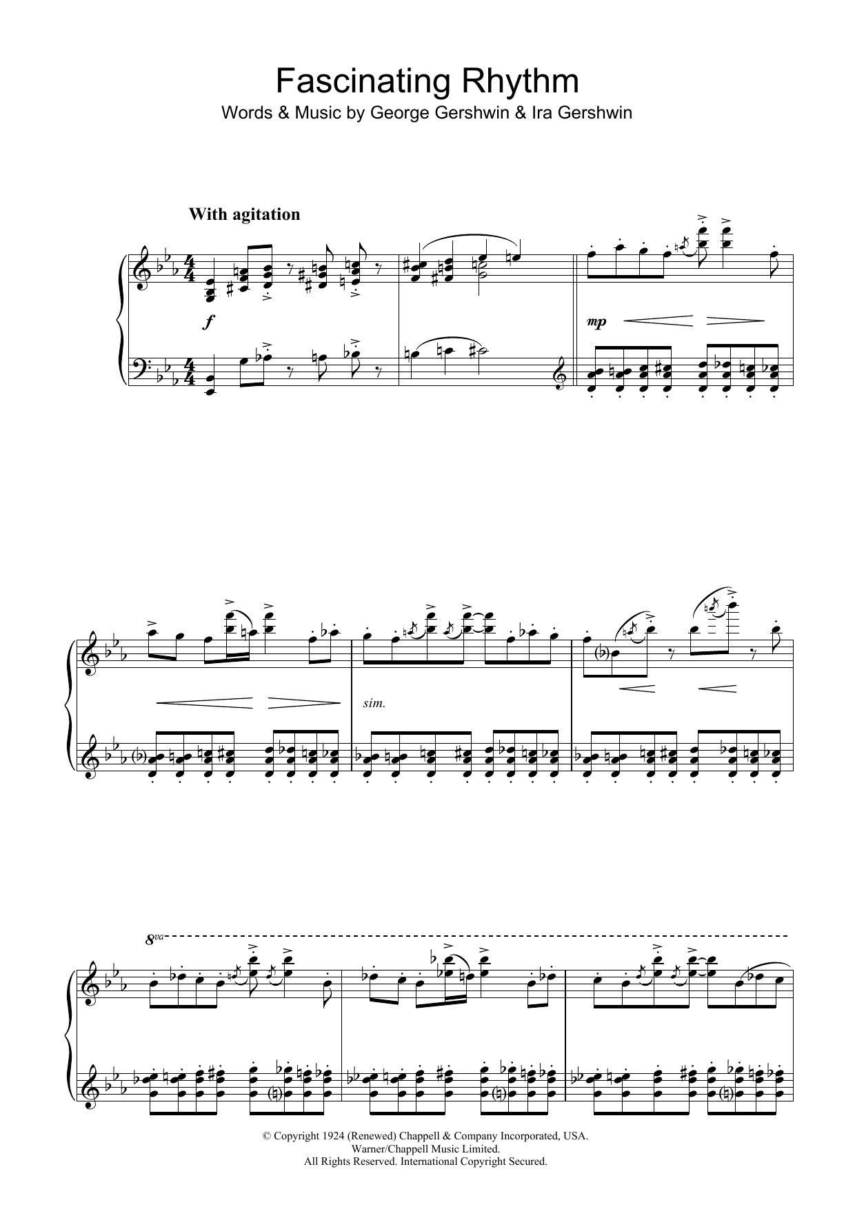 Product picture to: Fascinating Rhythm