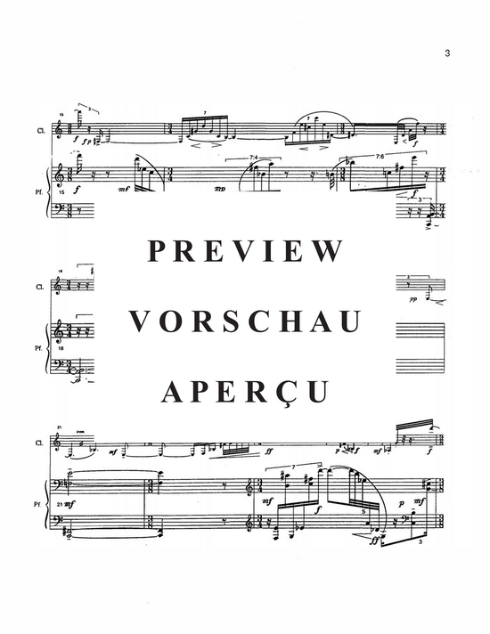 Product gallery: Page 6 of 20 Polemics , , (clarinet and piano)