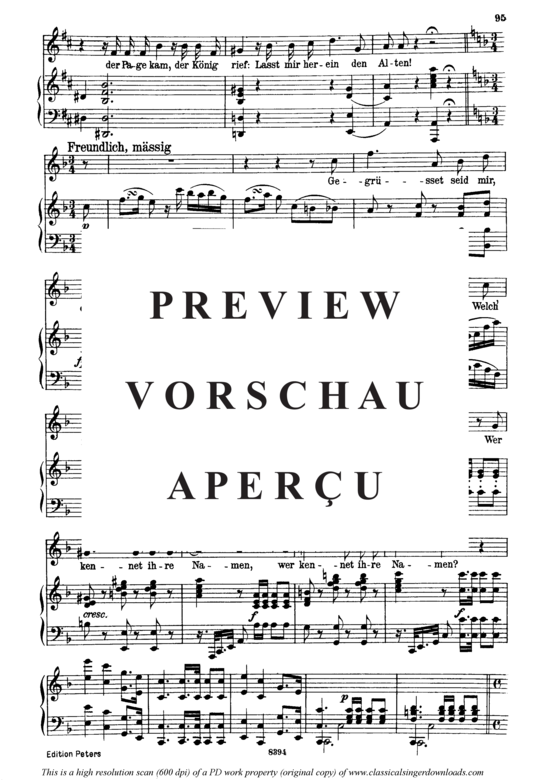 gallery: Der Sänger D.149 , , (Gesang hoch + Klavier)