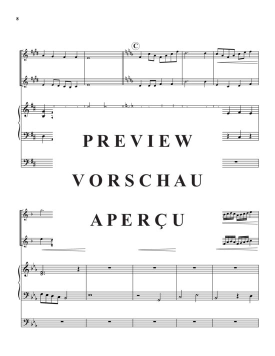 Produktgalerie: Seite 9 von 21 4 Majestic Hymns , , (2x Trompete in B + Orgel)