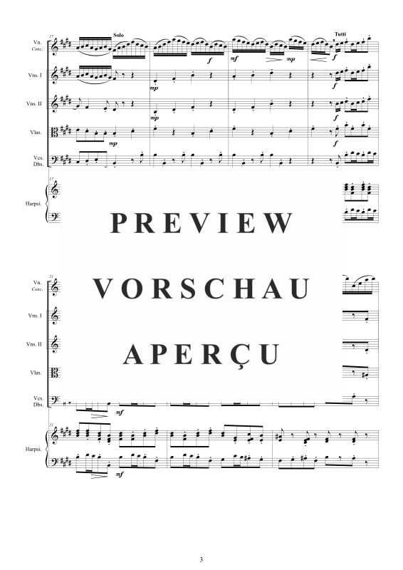 Product gallery: Page 4 of 11 Violin Concerto in E major BWV 1042, , Mixed Ensemble: Violin, Strings and Harpsichord Bc