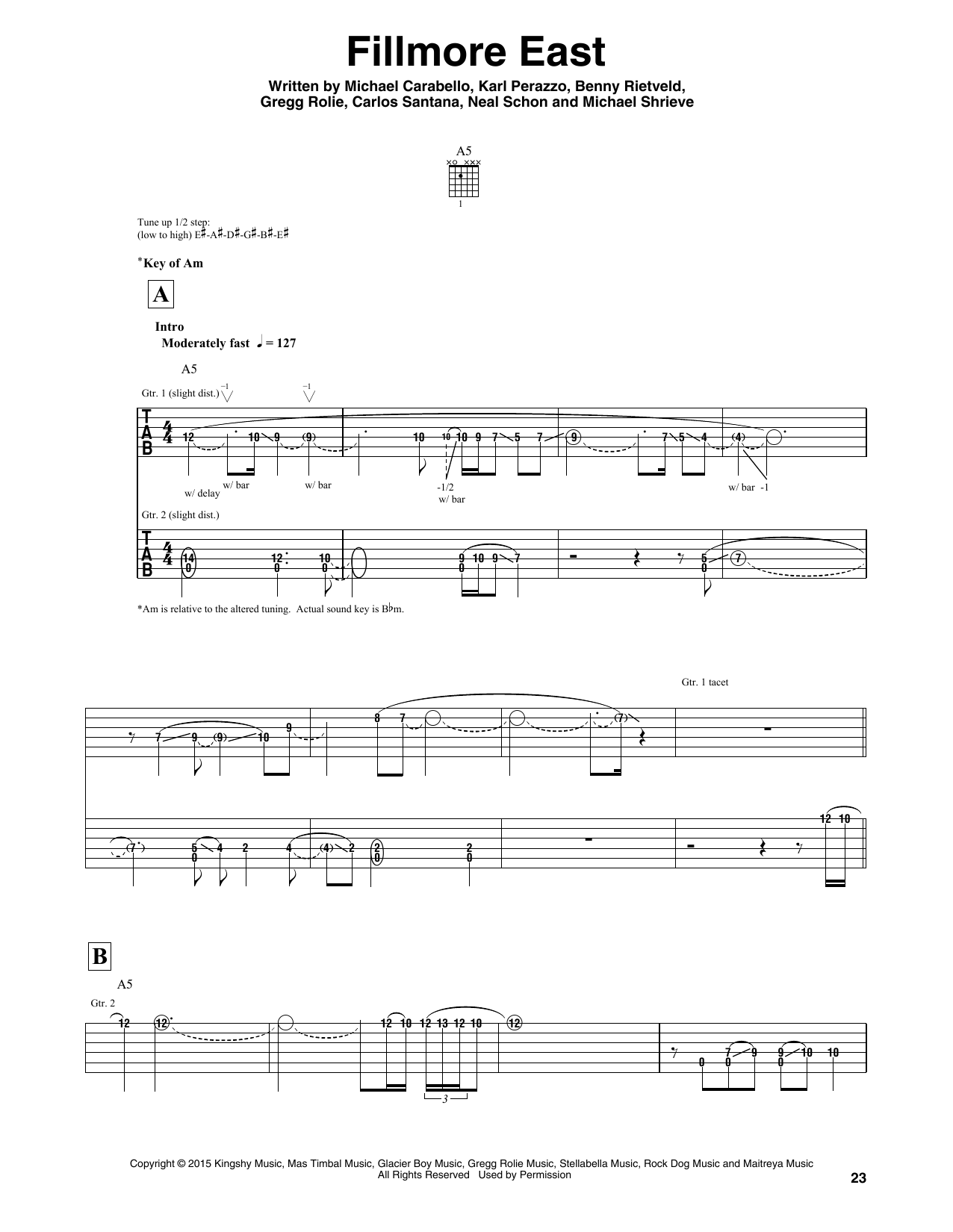 Product gallery: Page 1 of 1 Fillmore East, Santana