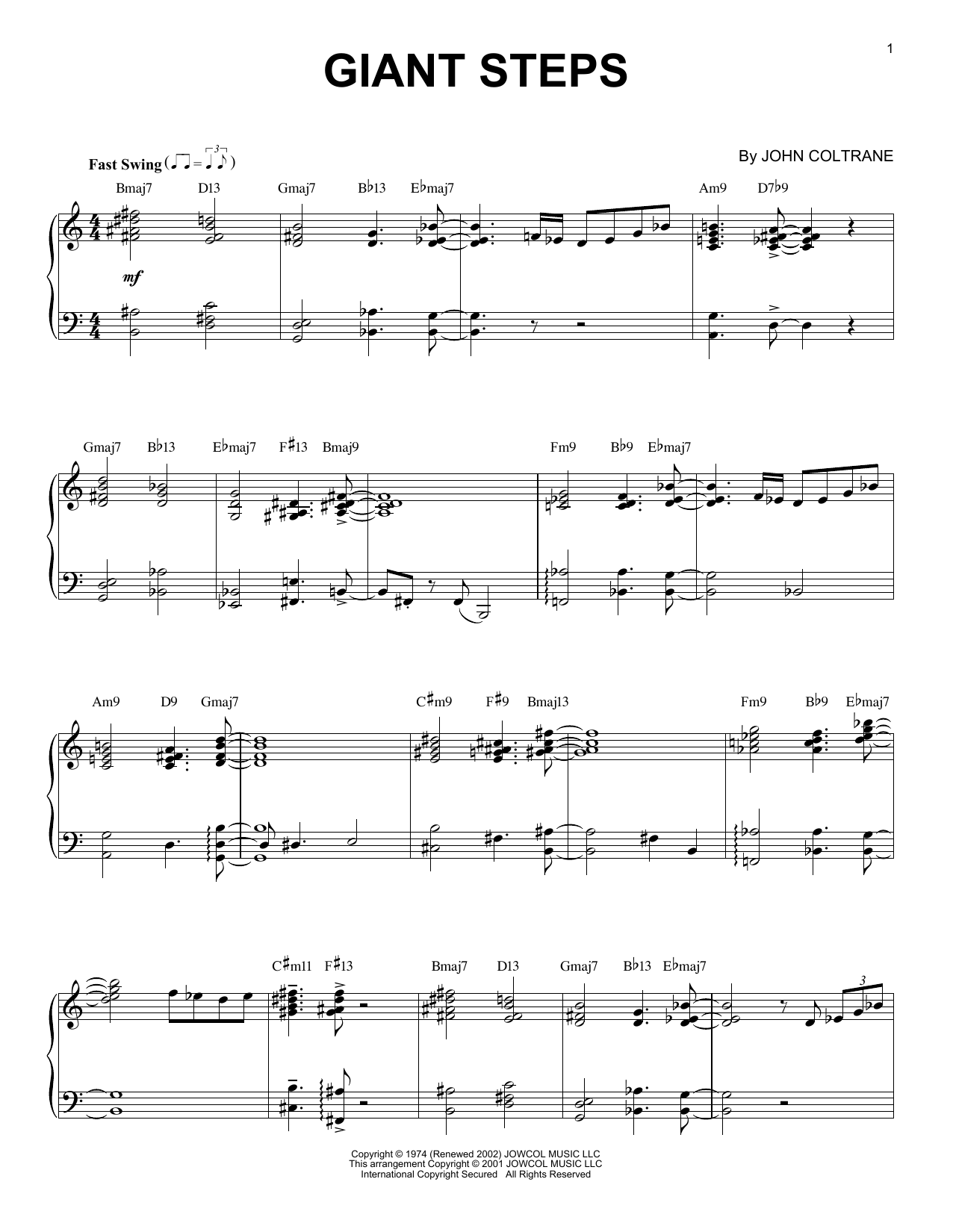 Product gallery: Page 1 of 1 Giant Steps, John Coltrane