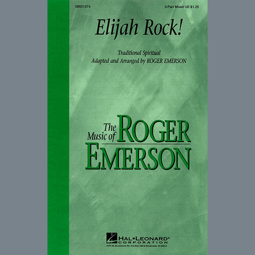 cover: Elijah Rock (arr. Roger Emerson), Traditional Spiritual