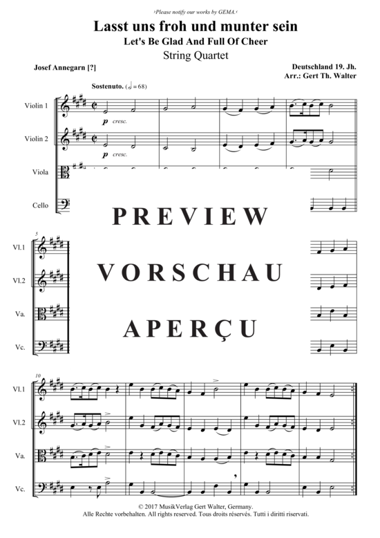 Produktbild zu: Lasst uns froh und munter sein Traditional