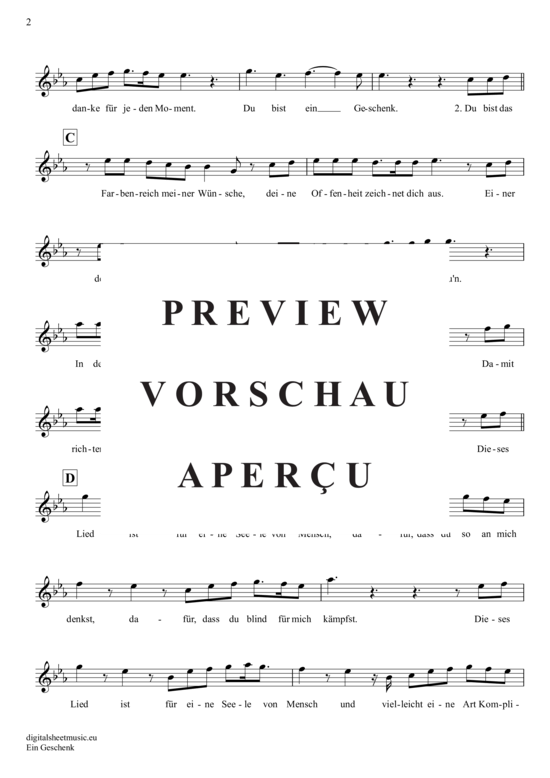 Produktgalerie: Seite 3 von 4 Ein Geschenk , Ewig, (Oboe)