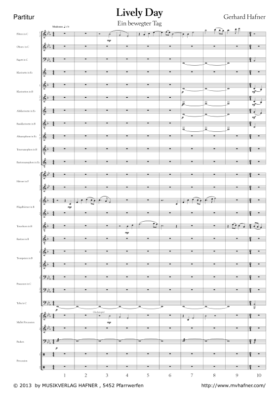 Product gallery: Page 1 of 11 Lively Day, , (large wind orchestra)