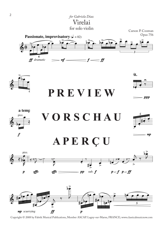 Product gallery: Page 3 of 5 Virelai , , (Violine Solo)