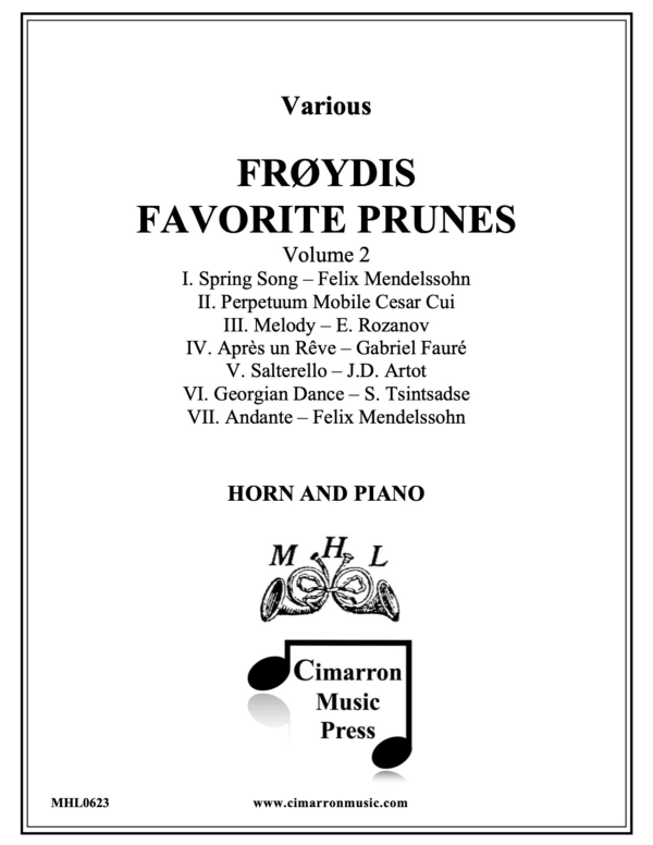 Produktbild zu: Frøydis' Favorite Prunes, Vol. IIVarious
