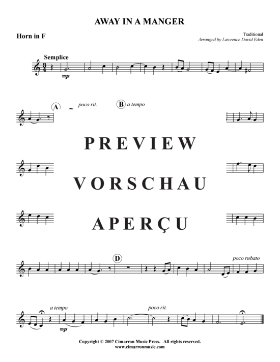 Produktgalerie: Seite 4 von 8 Away in a Manger , , (Blechbläserquintett)