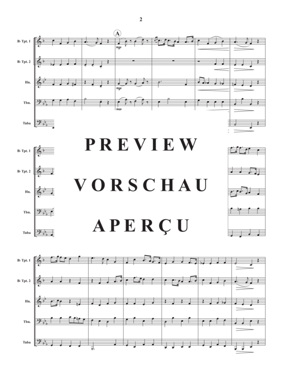 Produktgalerie: Seite 4 von 11 Country Gardens , , (Blechbläser Quintett)