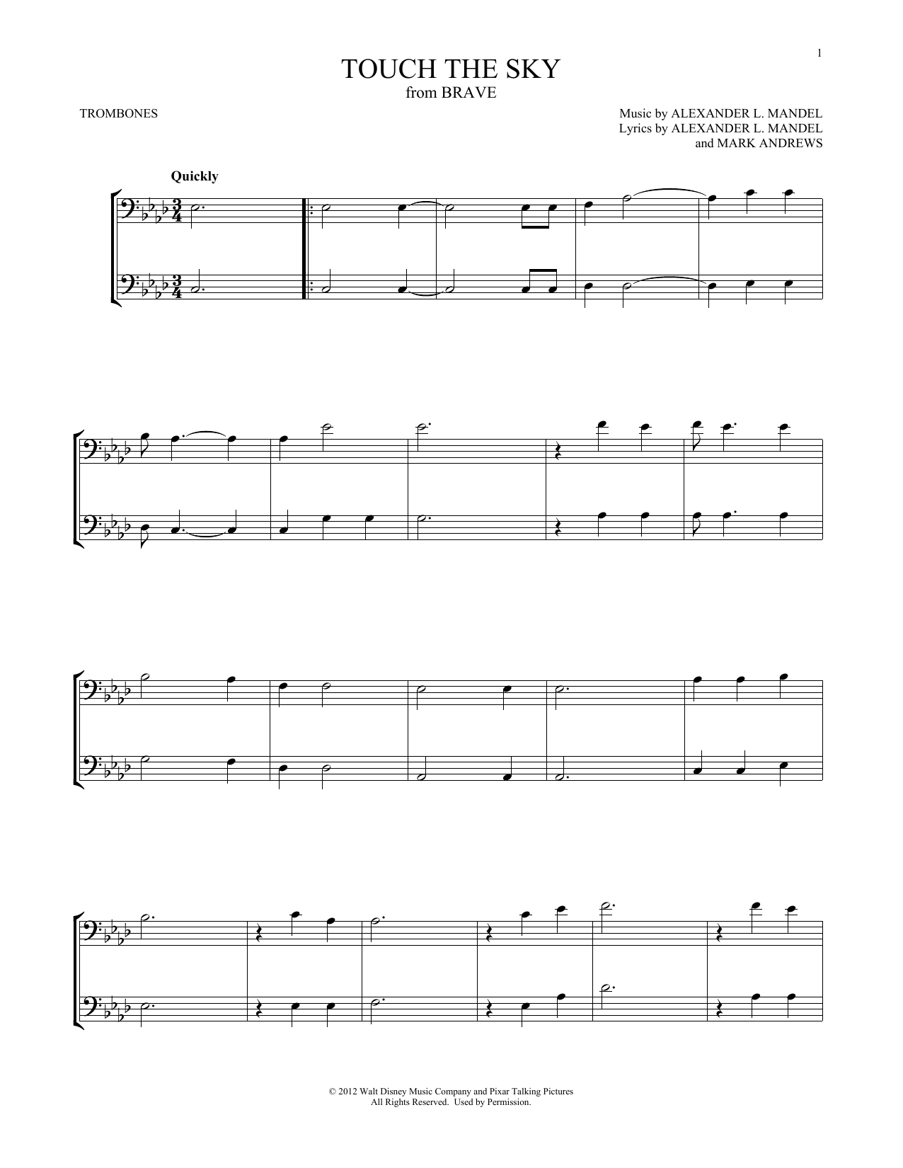 Product gallery: Page 1 of 1 Touch The Sky (from Brave), Julie Fowlis