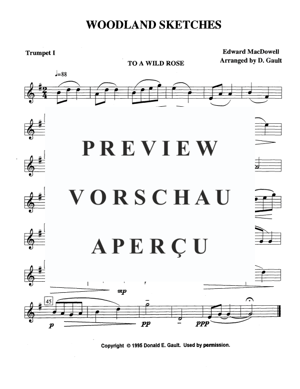 Produktgalerie: Seite 10 von 11 Woodland Sketches, , Blechbläser Quintett
