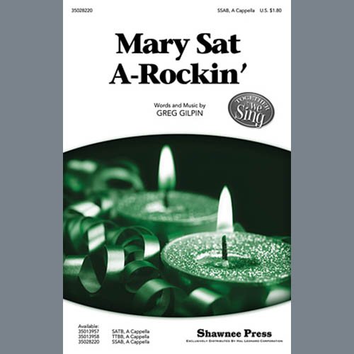 cover: Mary Sat A-Rockin', Greg Gilpin