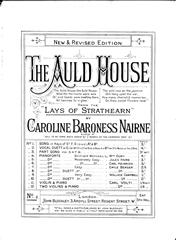 cover: The Auld House, Caroline Baroness Nairne, Gesang, Klavier