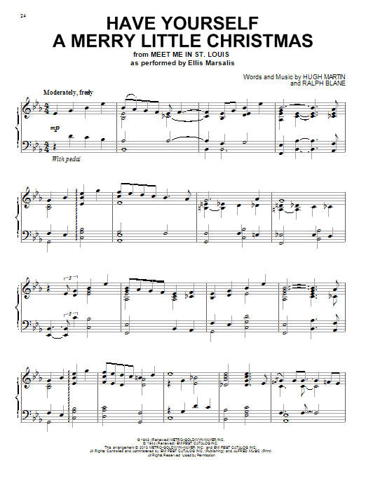 Product gallery: Page 1 of 1 Have Yourself A Merry Little Christmas, Ralph Blane