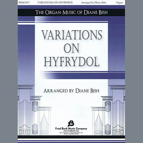 Product picture to: Variations on Hyfrydol (arr. Diane Bish)