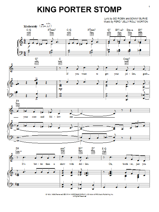 Produktbild zu: King Porter Stomp