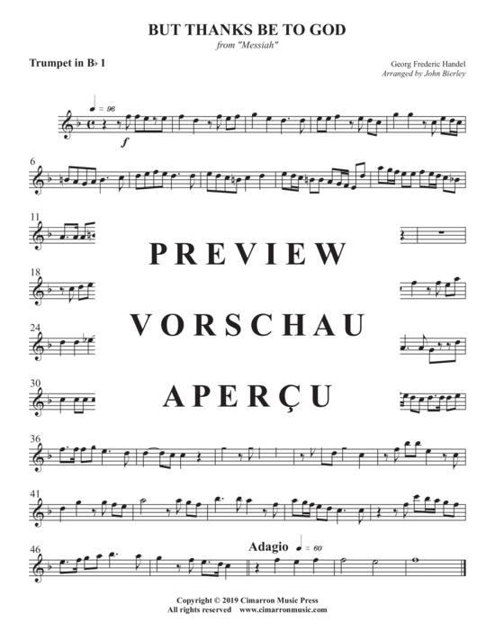 Produktgalerie: Seite 6 von 10 But Thanks Be To God , , (Blechbläser Quintett)