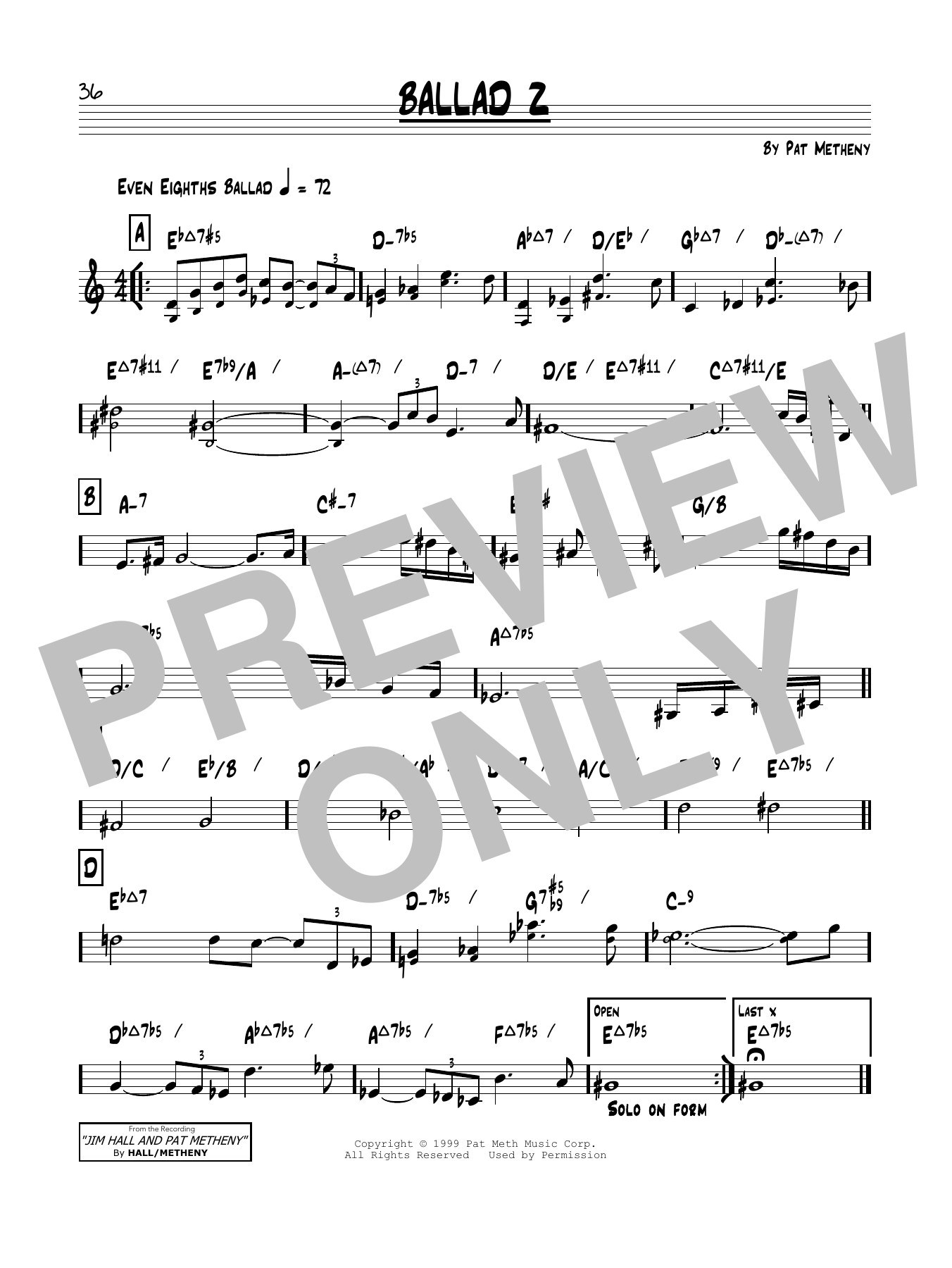 Produktbild zu: Ballad Z