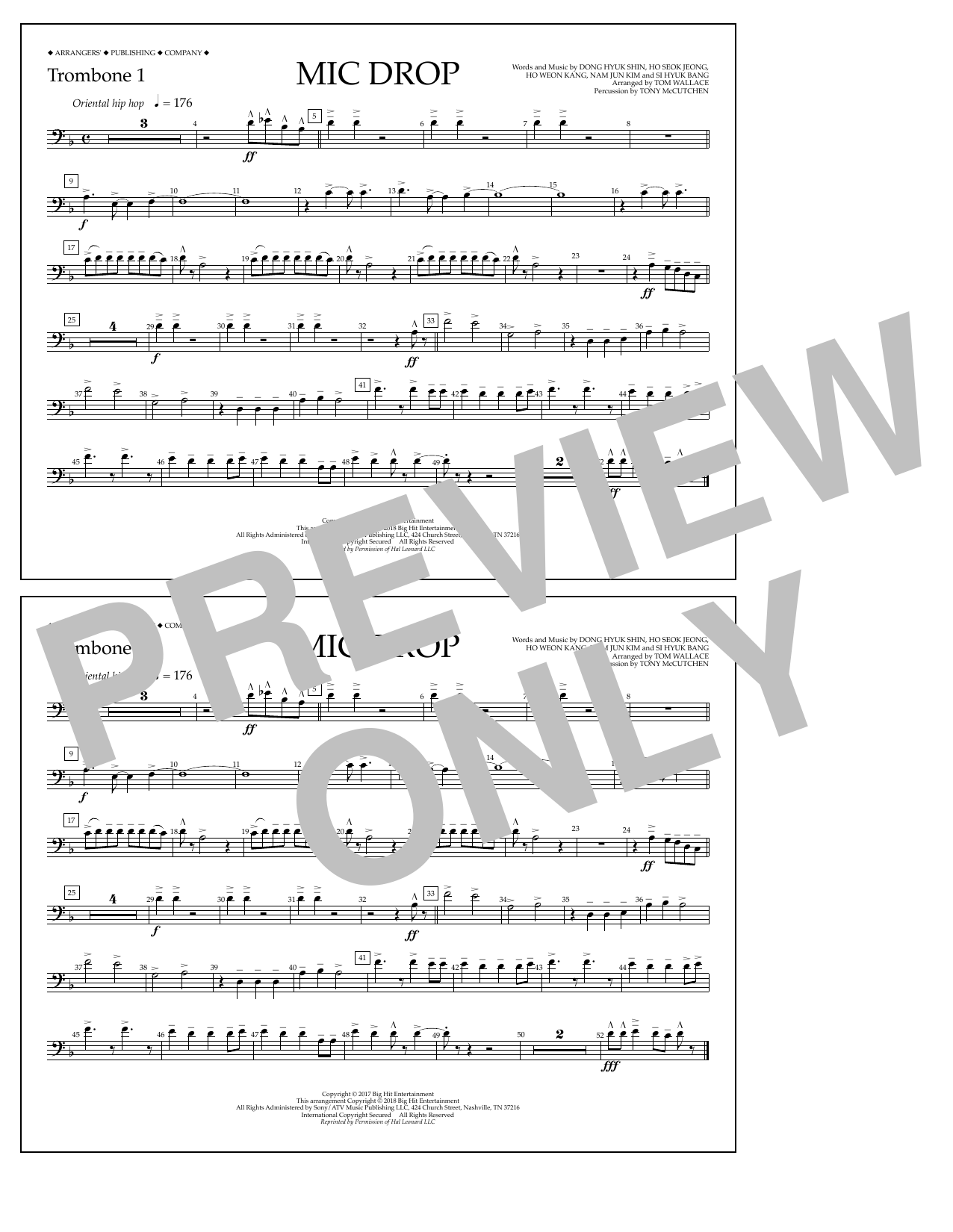 Product picture to: Mic Drop - Trombone 1
