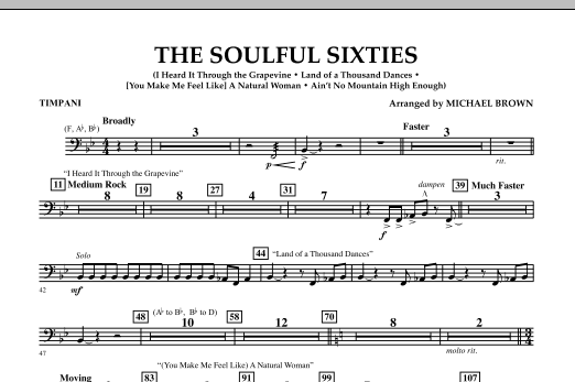 Produktbild zu: The Soulful Sixties - Timpani