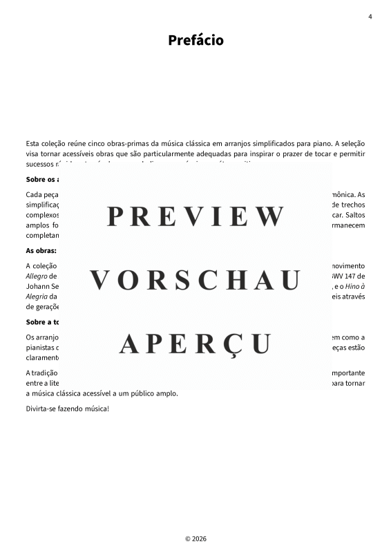 Produktgalerie: Seite 6 von 11 Pausa de felicidade ao piano - Clássicos acolhedores simplificados, , Klavier Solo