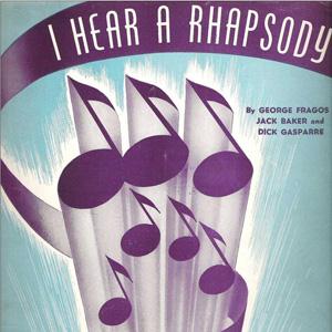 cover: I Hear A Rhapsody, Jack Baker, Gesang, Gitarre, Klavier