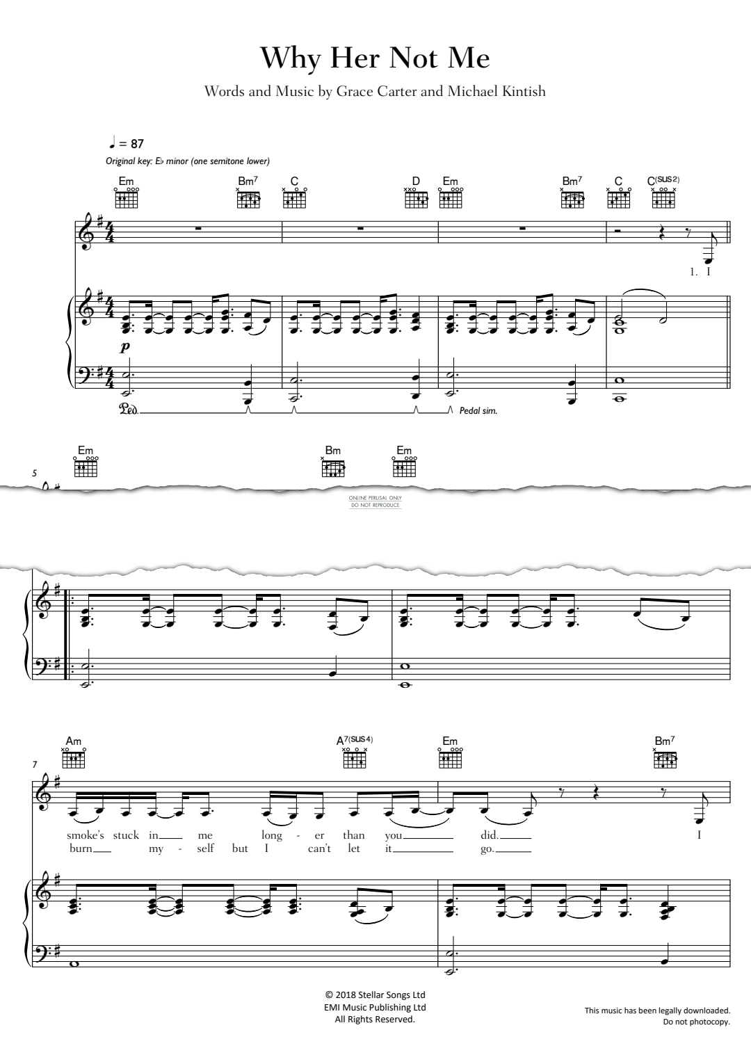 gallery: Why Her Not Me, Grace Carter