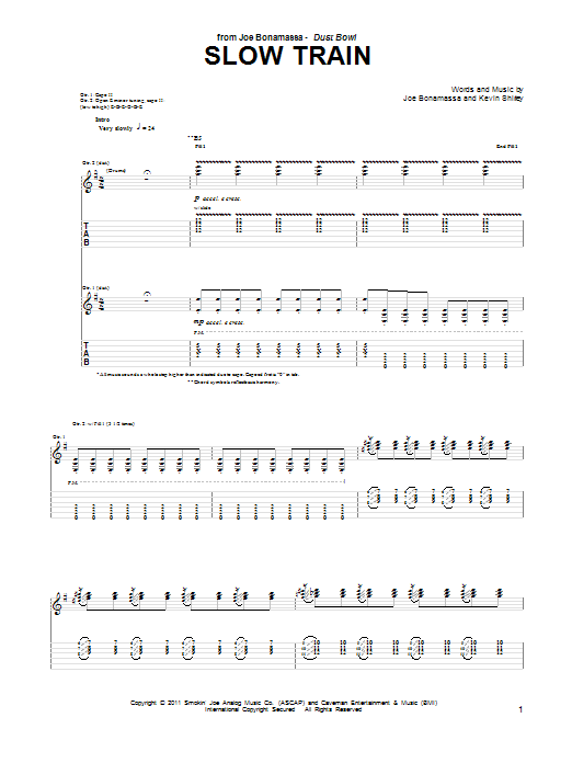 Product gallery: Page 1 of 1 Slow Train, Joe Bonamassa
