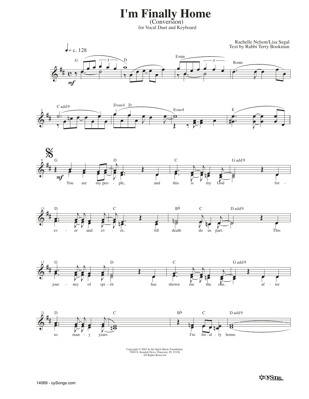 Produktgalerie: Seite 1 von 1 I'm Finally Home, Rachelle Nelson, Melodieinstrument