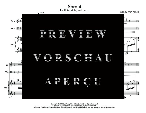 Produktgalerie: Seite 5 von 11 Sprout, , (Flöte, Viola und Klavier)