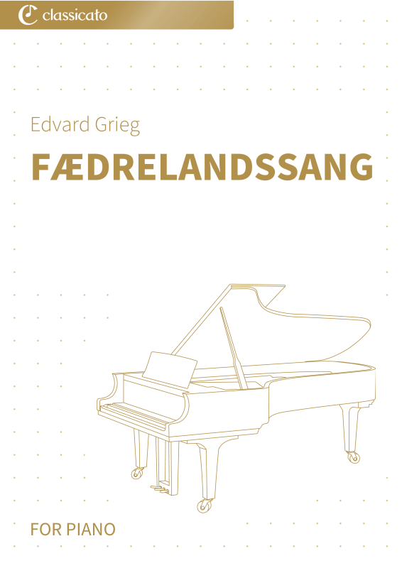 Product picture to: Fædrelandssang - Nr. 8 fra Lyriske stykker, bok 1, op. 12Edvard Grieg